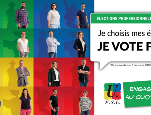 Vote Départemental FSU : matériel de vote