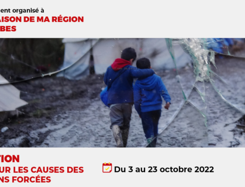 Expo Regard sur les causes des migrations forcées à la Maison de la Région à Tarbes du 3 au 23 octobre