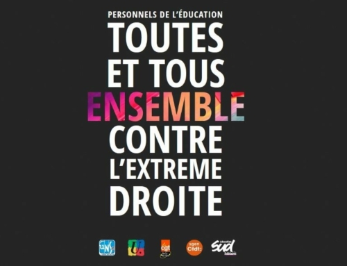 Votons contre l’extrême droite!