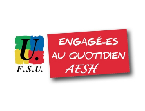 Communiqué de presse de la FSU :  Les AESH comme variables d’ajustement de la rentrée