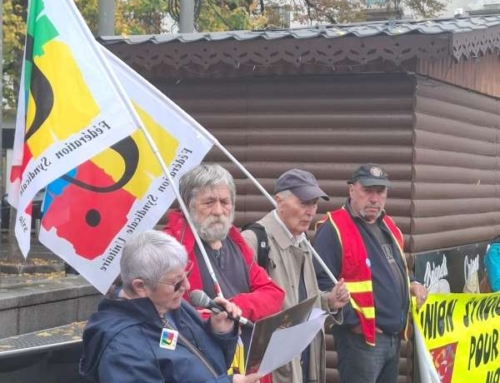150 Retraité.es place Verdun, une mobilisation réussie!