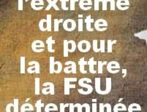 Les dangers de l’extrême droite pour la Fonction Publique