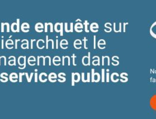 Grande enquête sur la hiérarchie et le management dans les services publics